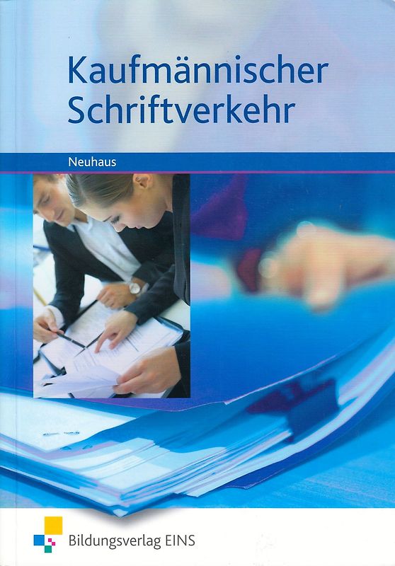 Kaufmännischer Schriftverkehr. Schülerband