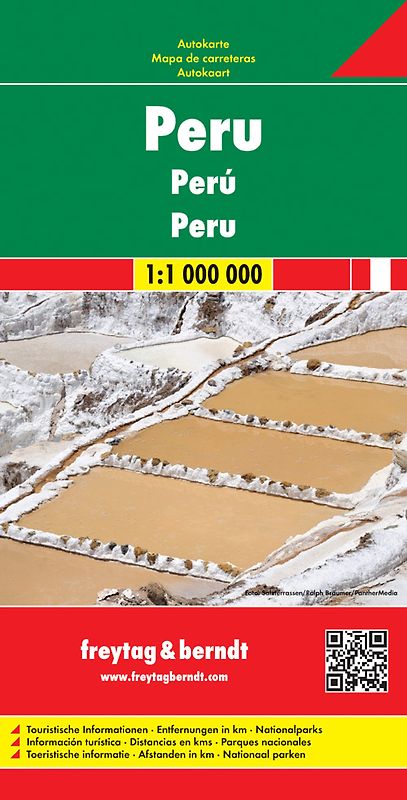 freytag & berndt Straßenkarte Peru 1:1 Mio.