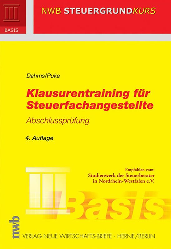 Klausurentraining für Steuerfachangestellte - Abschlussprüfung