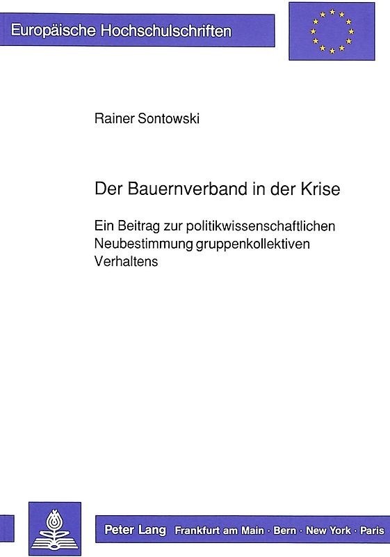 Der Bauernverband in der Krise