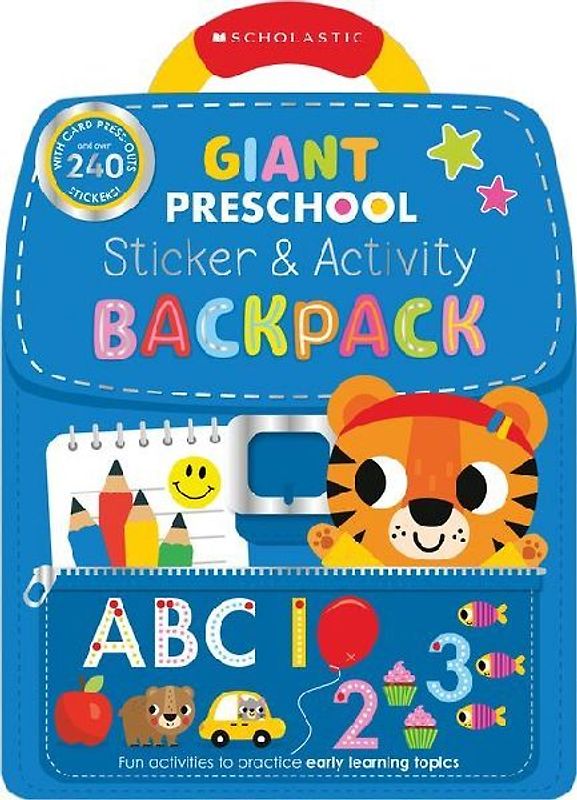 Giant Preschool: Sticker & Activity Backpack (Scholastic Early Learners)