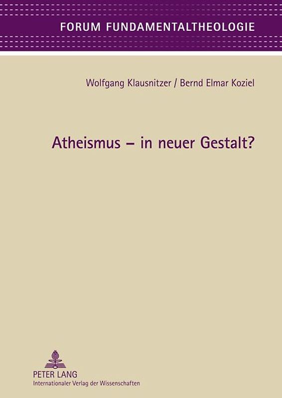 Atheismus – in neuer Gestalt?