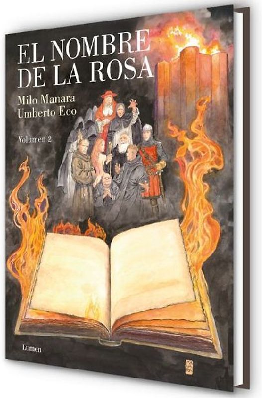 El Nombre de la Rosa. La Novela Gráfica / The Name of the Rose