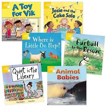 Learn at Home:Star Reading Yellow Level Pack (5 fiction and 1 non-fiction book)