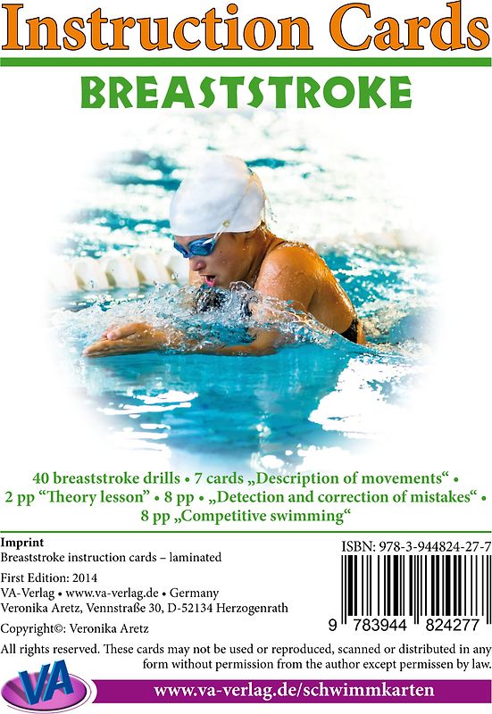 Breaststroke, laminated