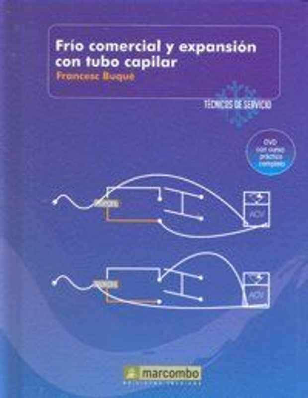Frío comercial y expansión con tubo capilar