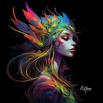 Elfen Fantasy Malbuch für Erwachsene (Fantasy Malbücher)