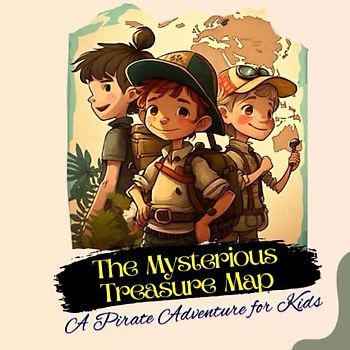 The Mysterious Treasure Map A Pirate Adventure for Kids Stories for children Age 4-8 with Colorful Illustrations