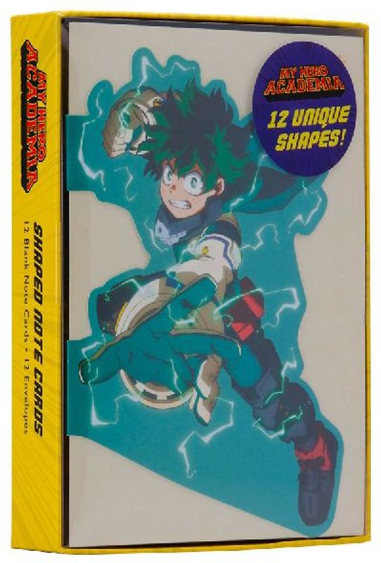 My Hero Academia: Class 1-A Boxed Die-Cut Note Cards (Set of 12)