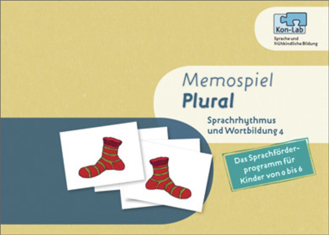 KonLab Die Wortfabrik / Sprachrhythmus und Wortbildung 4 "Einzahl und Mehrzahl"