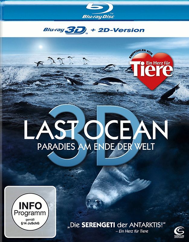 Last Ocean - Das Rossmeer - Paradies am Ende der Welt - Lenticular Edition [3D Blu-ray + 2D Version] 3D Blu-ray Disc