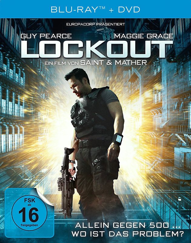 Lockout [Steelbook, inkl. DVD, Limited Edition] Blu-ray Disc