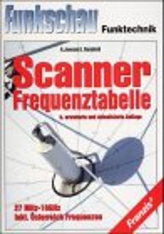 Scanner-Frequenztabelle 27MHz - 10 GHz. Eine detaillierte Übersicht über alle Funkdienste für Funkscanner-Benutzer