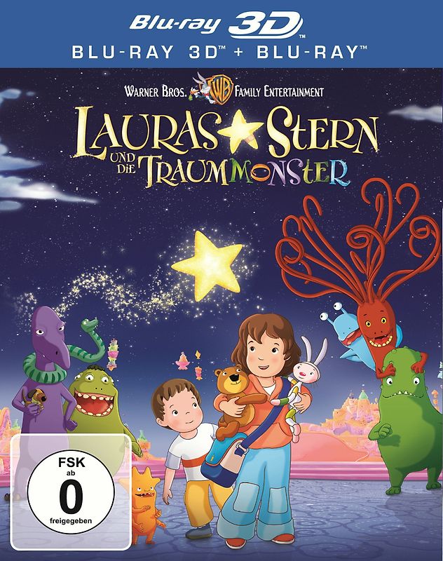 Lauras Stern und die Traummonster [3D Blu-ray] 3D Blu-ray Disc
