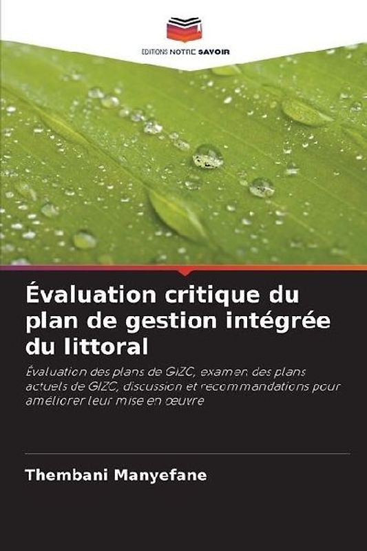 Évaluation critique du plan de gestion intégrée du littoral