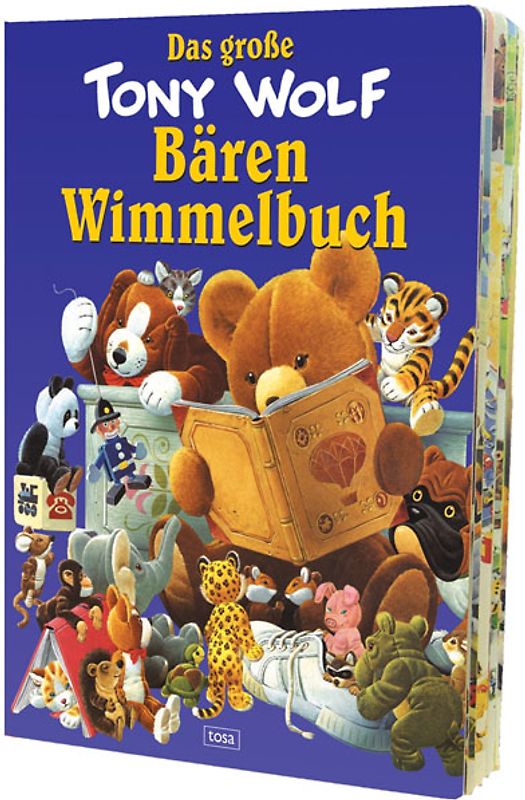 Das große Tony-Wolf-Bären-Wimmelbuch