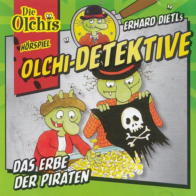 Die Olchis: Olchi-Detektive - Das Erbe der Piraten - Erhard Dietl [Audio CD]