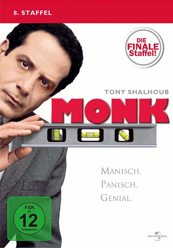 Monk - 8. Staffel: Die finale Staffel! [4 DVDs] DVD
