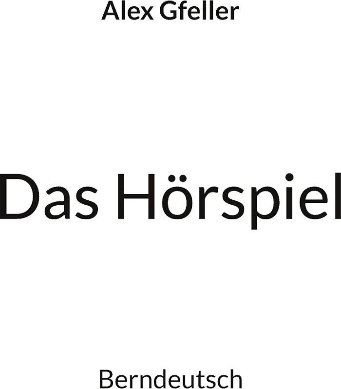 Das Hörspiel