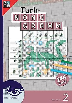 Rätselbuch Farb Nonogramm 2