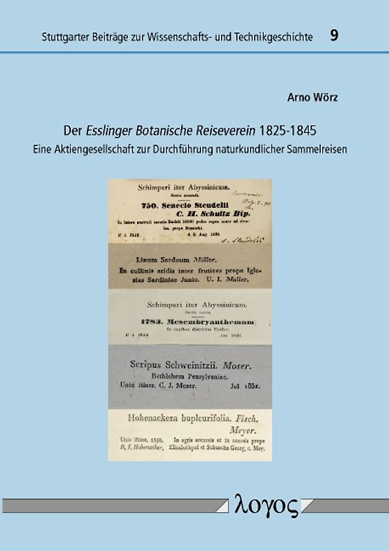 Der Esslinger Botanische Reiseverein 1825-1845