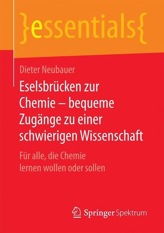 Eselsbrücken zur Chemie – bequeme Zugänge zu einer schwierigen Wissenschaft