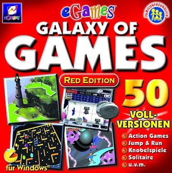 Galaxy Of Games: Red Edition PC Spiele