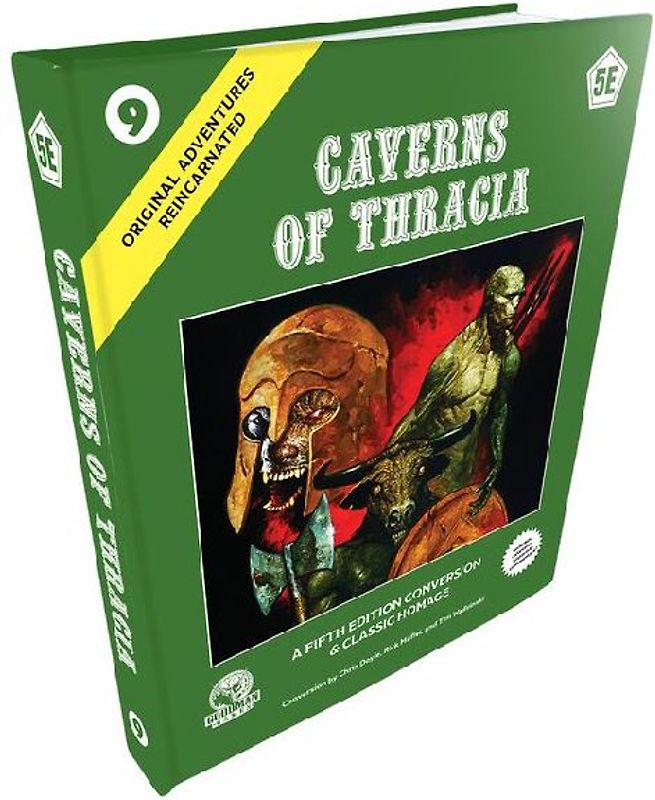 Original Adventures Reincarnated #9: Caverns of Thracia (5e)