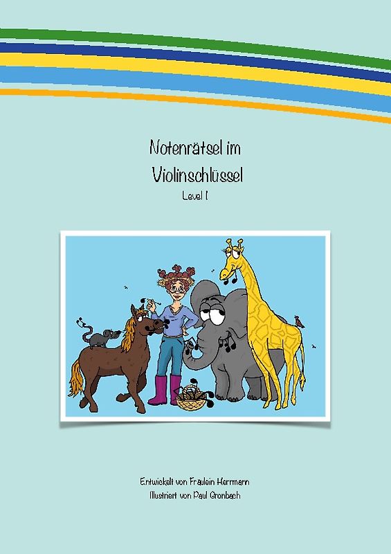 Notenrätsel im Violinschlüssel