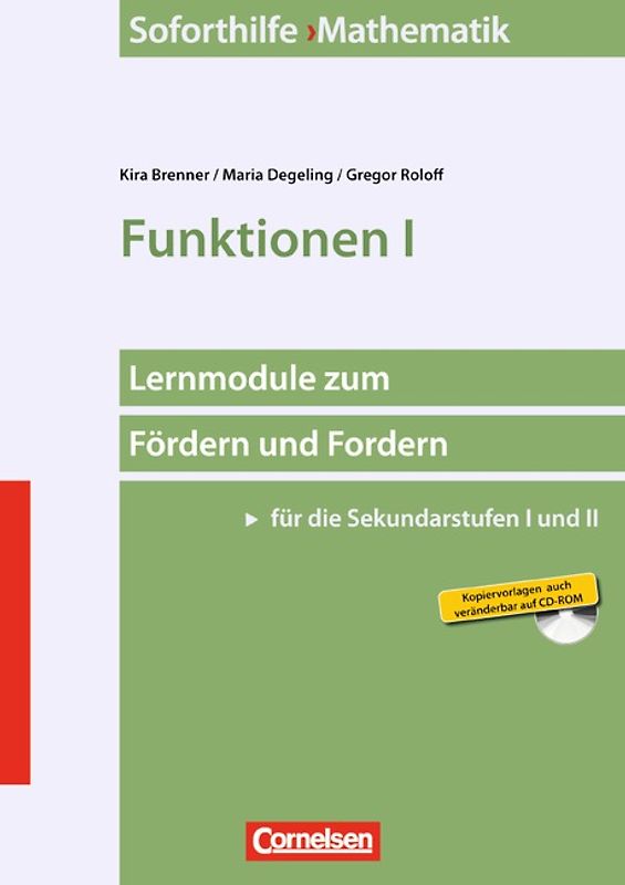 Soforthilfe - Lernmodule zum Fördern und Fordern (Sekundarstufe I und II) - Mathematik