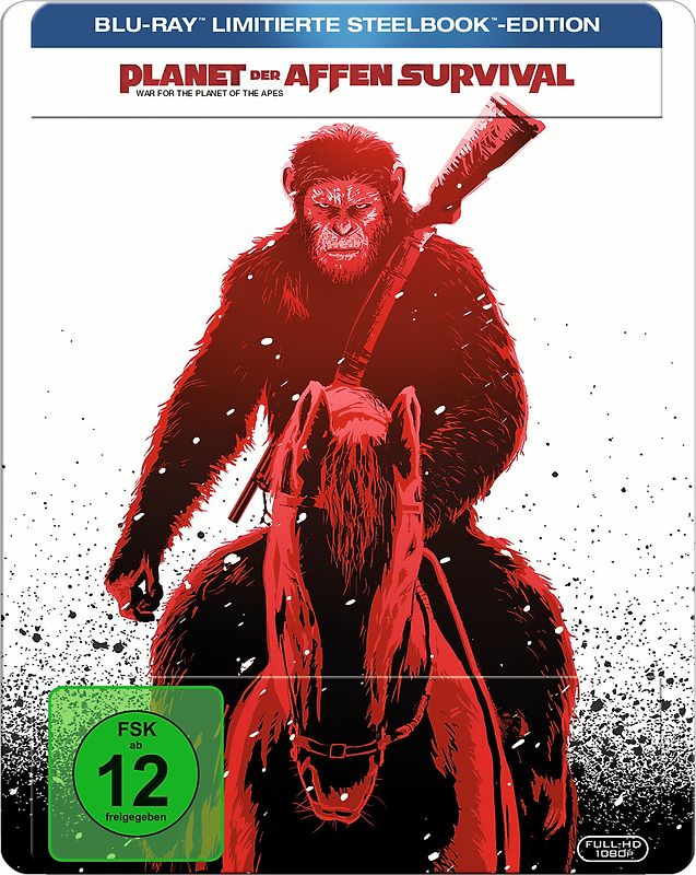 Planet der Affen: Survival [Steelbook, 2 Discs] Blu-ray Disc