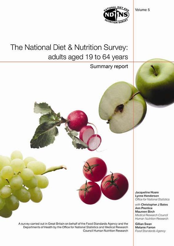National Diet and Nutrition Survey: Vol. 5