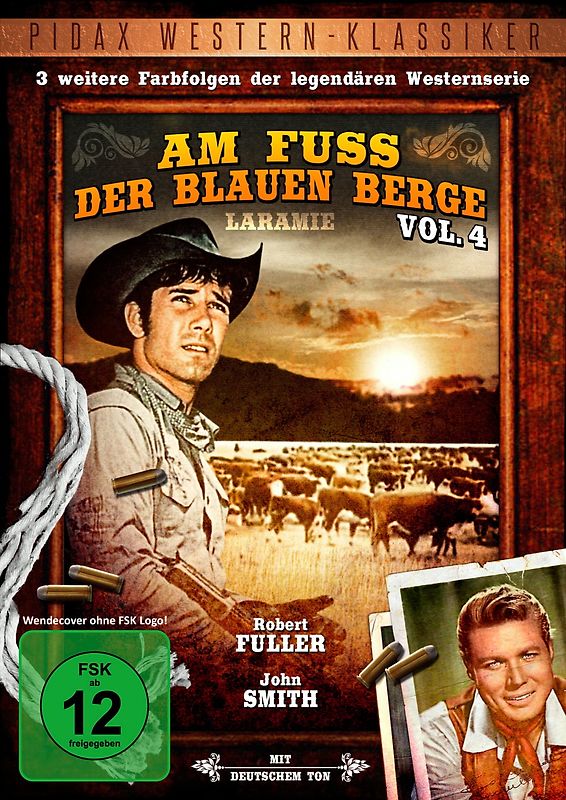Am Fuß der blauen Berge - Vol. 4 (Laramie) - Weitere 3 Folgen der Kultserie [Pidax Western-Klassiker] DVD