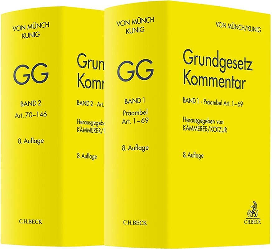Grundgesetz Kommentar Gesamtwerk. GG