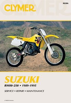 Suzuki Rm80-250 89-95: Clymer Workshop Manual - Penton