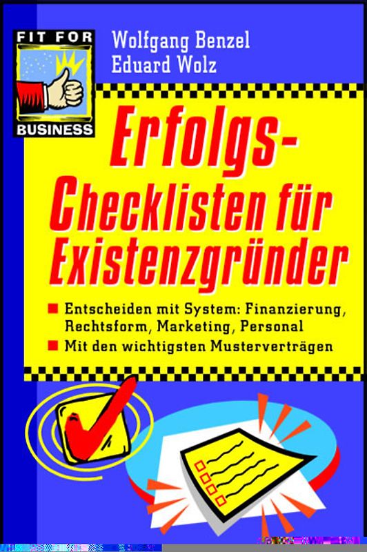 Erfolgs-Checklisten für Existenzgründer