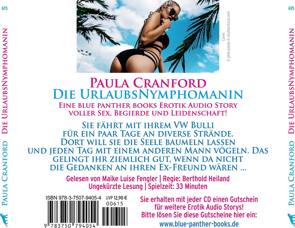 Die UrlaubsNymphomanin | Erotik Audio Story | Erotisches Hörbuch Audio-CD
