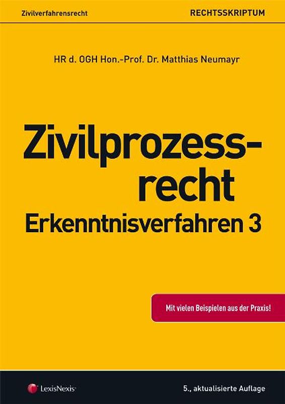 Zivilverfahrensrecht - Zivilprozeßrecht Erkenntnisverfahren 3