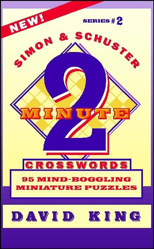 Simon & Schuster Two-Minute Crosswords Vol. 2