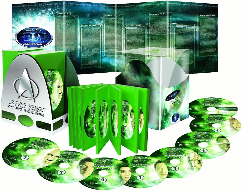 Star Trek - The Next Generation [49 DVDs, 20th Anniversary Box] DVD