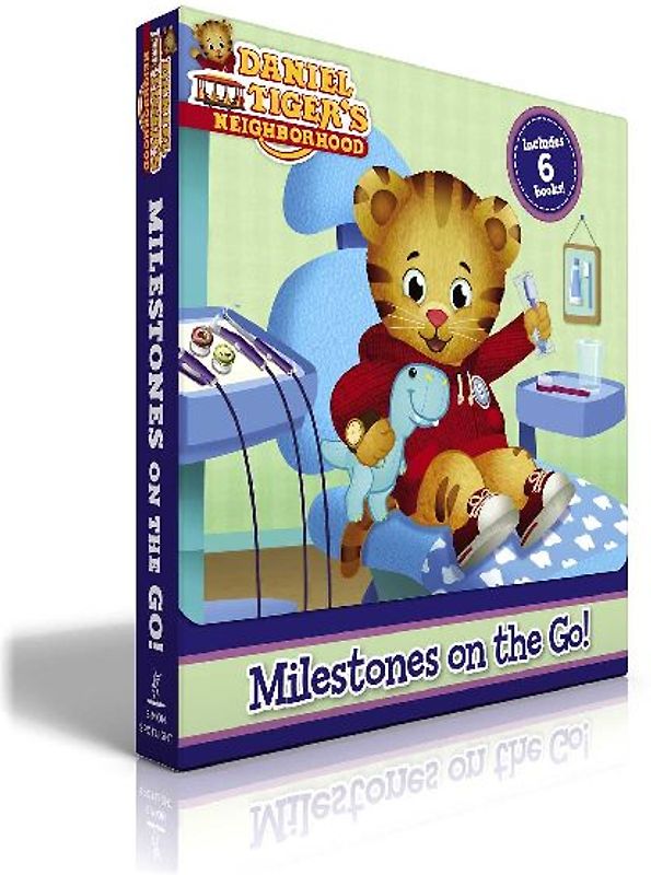 Milestones on the Go! (Boxed Set): Daniel Gets His Hair Cut; Daniel Goes to the Dentist; Daniel's First Day of School; Daniel Learns to Ride a Bike; N