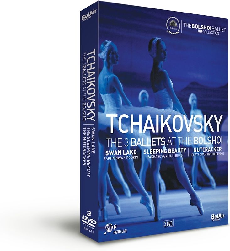 Schwanensee/Dornröschen/Nussknacker DVD