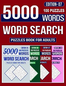 Large Print Word Search Puzzles Book: Large Print Word Search Puzzle Book for Seniors, Adults & Teens. Themed Word Find Puzzles. Activity Book & Brain Games for Adults