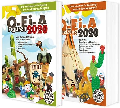 Das O-Ei-A 2er Bundle 2020 - O-Ei-A Figuren und O-Ei-A Spielzeug im 2er-Pack mit 4,00 € Preisvorteil gegenüber Einzelkauf!