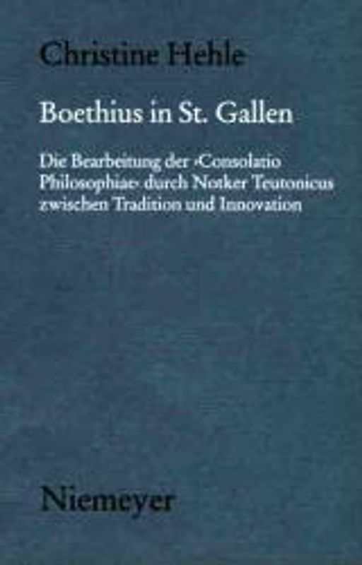 Boethius in St. Gallen