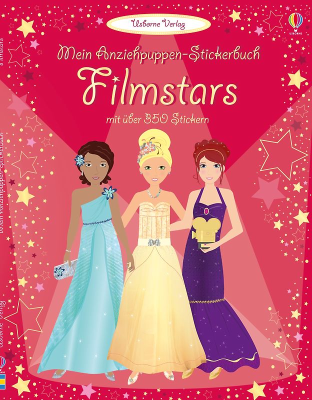 Mein Anziehpuppen-Stickerbuch: Filmstars