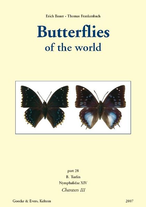 Butterflies of the World / Nymphalidae XIV: Charaxes III