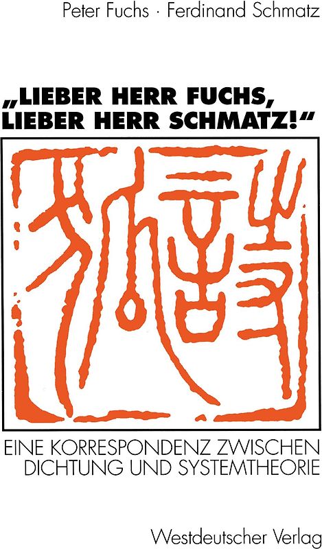 „Lieber Herr Fuchs, lieber Herr Schmatz!“