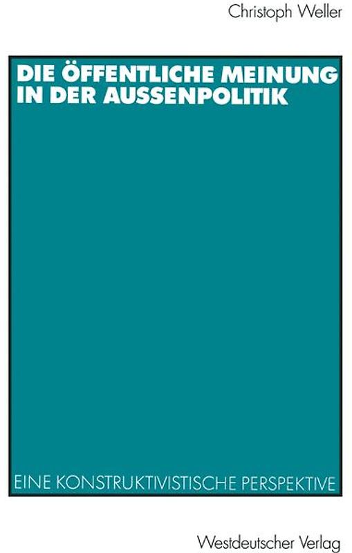 Die öffentliche Meinung in der Außenpolitik
