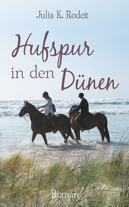 Hufspur in den Dünen